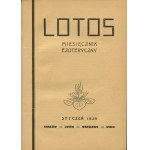 Lotos. Miesięcznik ezoteryczny [komplet numerów z 1939 roku]