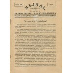 Hejnał nad morzem życia ze szczytów prawd ducha i praw człowieka. Miesięcznik poświęcony wiedzy duchowej [zbiór 9 numerów z lat 1929-1939]