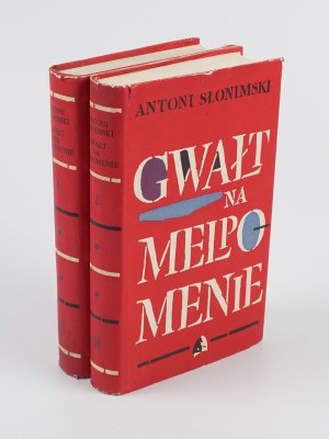 SŁONIMSKI Antoni - Gwałt na Melpomenie [wydanie kompletne 1959]