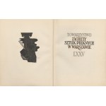 Towarzystwo Zachęty Sztuk Pięknych w Warszawie. LXXV [Księga Jubileuszowa] [1936] [opr. graf. Atelier Girs-Barcz]