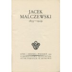 MALCZEWSKI Jacek - 1855-1929. Katalog wystawy [1939]