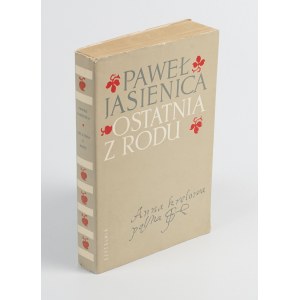 JASIENICA Paweł - Ostatnia z rodu [wydanie pierwsze 1965] [okł. Andrzej Heidrich] [DEDYKACJA]