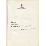 SZYMBORSKA Wisława - Wiersze wybrane [wydanie pierwsze 1964] [okł. Aleksander Stefanowski] [AUTOGRAF I DEDYKACJA]