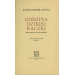 JANTA Aleksander - Godzina dzikiej kaczki. Mała antologia poezji japońskiej [Essex 1966] [Oficyna Stanisława Gliwy]