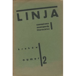 Linja. Czasopismo awangardy literackiej. Nr 2 z października 1931 roku [Brzękowski, Przyboś, Czuchnowski, Kurek]