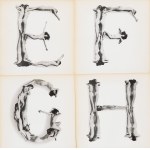 BEEKE Anthon - Nude alphabet [wydanie pierwsze Hilversum 1970]