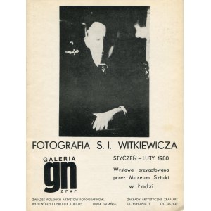 WITKIEWICZ Stanisław Ignacy - Fotografia. Katalog wystawy [1980]