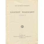 SZELBURG-ZAREMBINA Ewa - Legendy Warszawy [1939] [il. Stefan Mrożewski]