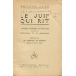 SZYK Arthur - Le Juif qui rit [Żyd, który się śmieje]. Legendes anciennes et nouvelles arranges par Curnonsky et J. W. Bienstock. Preface de M. Anatole de Monzie [1926] [nakład 50 egzemplarzy]