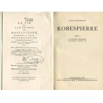 THOMPSON J. M. - Robespierre [komplet 2 tomów] [1937]