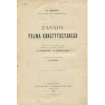 ESMEIN A. - Zasady prawa konstytucyjnego [1904]