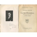 WIERZYŃSKI Kazimierz - Lauro Olimpico [Wenecja 1929] [AUTOGRAF I DEDYKACJA]