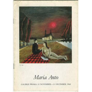 ANTO Maria - Katalog wystawy [Sztokholm 1968] [AUTOGRAF I DEDYKACJA]