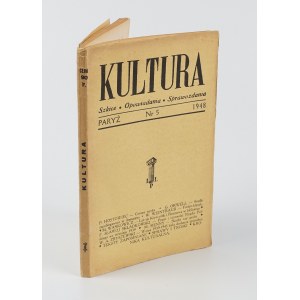 Kultura. Nr 5 [Paryż 1948] [Orwell, Stempowski, Iwaniuk]