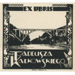 [ekslibris] MĘKICKI Rudolf - Ex libris Tadeusza Kałkowskiego [1931]