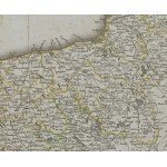 [mapa] GUSSEFELD F. L. - Charte über den nördlichen Theil des ober-saechsischen Kreises enthaltend die Mark Brandenburg u. d. Hrz. Pommern [Brandeburgia, Pomorze] [1798]