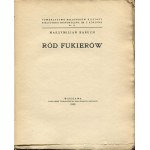 BARUCH Maksymilian - Ród Fukierów [1922] [AUTOGRAF I DEDYKACJA HENRYKA M. FUKIERA]