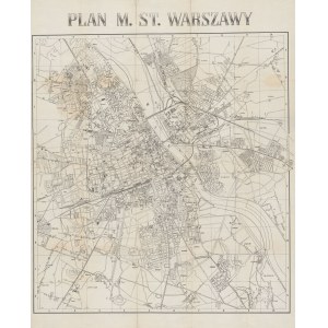 Plan miasta st. Warszawy [1935]