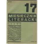 Miesięcznik Literacki. Numery 1-20 (bez 8 i 12) [Żarnowerówna, Wat, Stawar, Broniewski, Daszewski]
