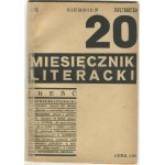 Miesięcznik Literacki. Numery 1-20 (bez 8 i 12) [Żarnowerówna, Wat, Stawar, Broniewski, Daszewski]