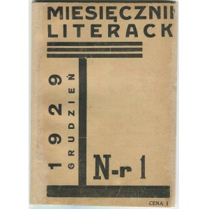 Miesięcznik Literacki. Numery 1-20 (bez 8 i 12) [Żarnowerówna, Wat, Stawar, Broniewski, Daszewski]