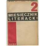 Miesięcznik Literacki. Numery 1-20 (bez 8 i 12) [Żarnowerówna, Wat, Stawar, Broniewski, Daszewski]