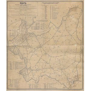 [mapa] Polskie Koleje Państwowe i koleje prywatne [1938]
