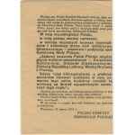 [druk ulotny] Polski Komitet Obrony Pokoju. Manifest do narodu polskiego [21 marca 1951]
