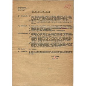 [powstanie warszawskie] Batalion Iwo. Rozkaz bojowy z 18.08.1944 r. godz. 12.30 [z podpisem mjr. Jerzego Antoszewicza ps. Iwo]