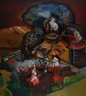 Barbara SZUBIŃSKA (ur. 1934), Przygotowania przed podróżą, 1976