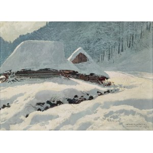 Leszek STAÑKO (1925-2011) , Winter Landscape, 1978