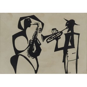 Henryk PŁÓCIENNIK (1933-2020) , From the series: Jazz