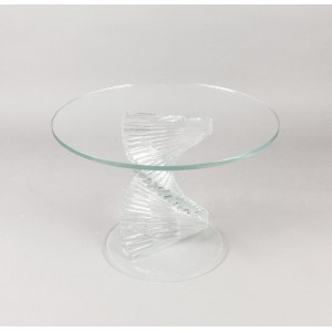 Glass auxiliary table