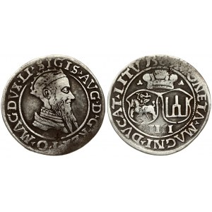 Lithuania 4 Groszy 1569 Vilnius. Sigismund II Augustus (1545-1572) Obverse...