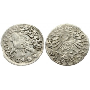 Lithuania 1 Grosz 1609 Vilnius. Sigismund III Vasa (1587-1632). Obverse: Crowned Eagle. Reverse...