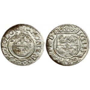 Poland 1/24 Thaler 1618 Bydgoszcz. Sigismund III Vasa (1587-1632). Obverse: Crowned shield. Reverse...