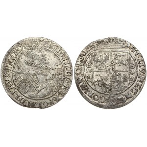 Poland 1 Ort 1621 Bydgoszcz. Sigismund III Vasa (1587-1632). Obverse: Crowned half-length figure right. Reverse...