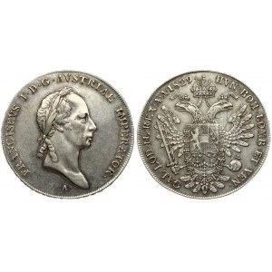 Austria 1 Thaler 1829A  Franz II (I) (1792-1835). Obverse: Head with short hair right. Reverse...