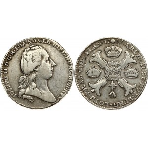 Austrian Netherlands 1 Kronenthaler 1785 Joseph II (1780-1790). Obverse: Bust right.  Lettering...