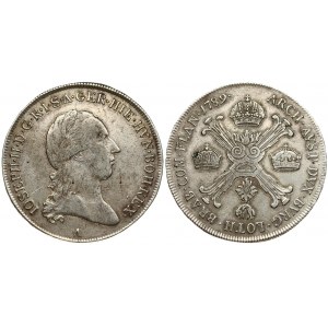 Austrian Netherlands ½ Kronenthaler 1789 A Joseph II (1780-1790). Obverse: Portrait to the right. Legend around for ...