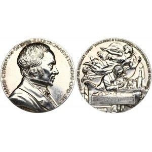 Denmark Medal (1920) Hans Christian Oersted. Jensen Gunnar (1863-1943). On the Danish physicist...