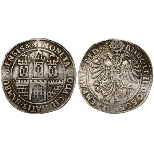 Germany HAMBURG 32 Schilling 1607(g) Obverse: City arms; date at end of legend. Reverse...