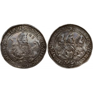 Germany SAXE-OLD-ALTENBURG 1 Thaler 1623 WA Johann Philipp & Friedrich &Johann Wilhelm & Friedrich Wilhelm II(1603-1625...