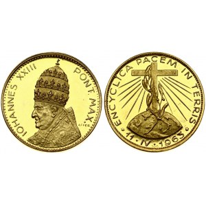 Italy Vatican Medal 1963 Pope John XXIII(1958-1963) Obverse Lettering: : IOHANNES XIII PONT. MAX. (Affer)...