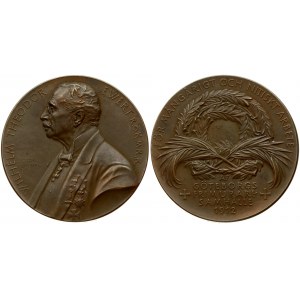 Sweden Medal Masonic Lodge 1912 Wilhelm Theodor Ewert (1842-1924). Goeteburg. Bronze. Weight approx: 33.17 g. Diameter...