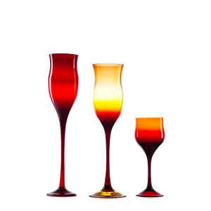 Set of glasses - designed by Zbigniew HORBOWY (1935-2019)