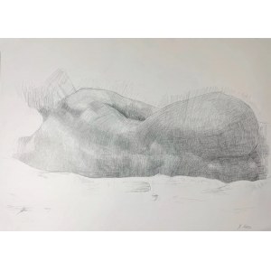 Hanna Stanislawska (b. 1999), Nude, 2021