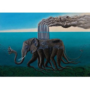 Arkadiusz Koniusz, Ocean Elephant, 2021