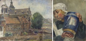 Romana LIPEŻ, KLASZTOR PAULINÓW NA SKAŁCE / STUDIUM: DZIEWCZYNA Z DZBANEM