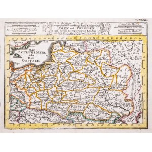Johann Stridbeck, Gabriel Bodenehr, Geographische Vorstellung derer Königreiche Polen und Preussen…
